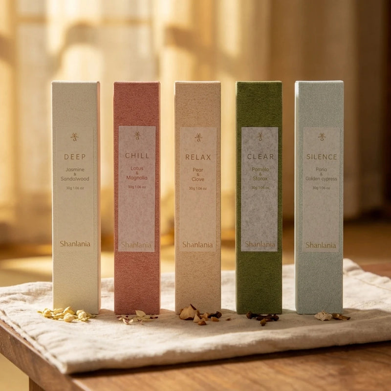 Five Scent Journey Incense Sticks Gift Set – 5 Scent Variety Collection